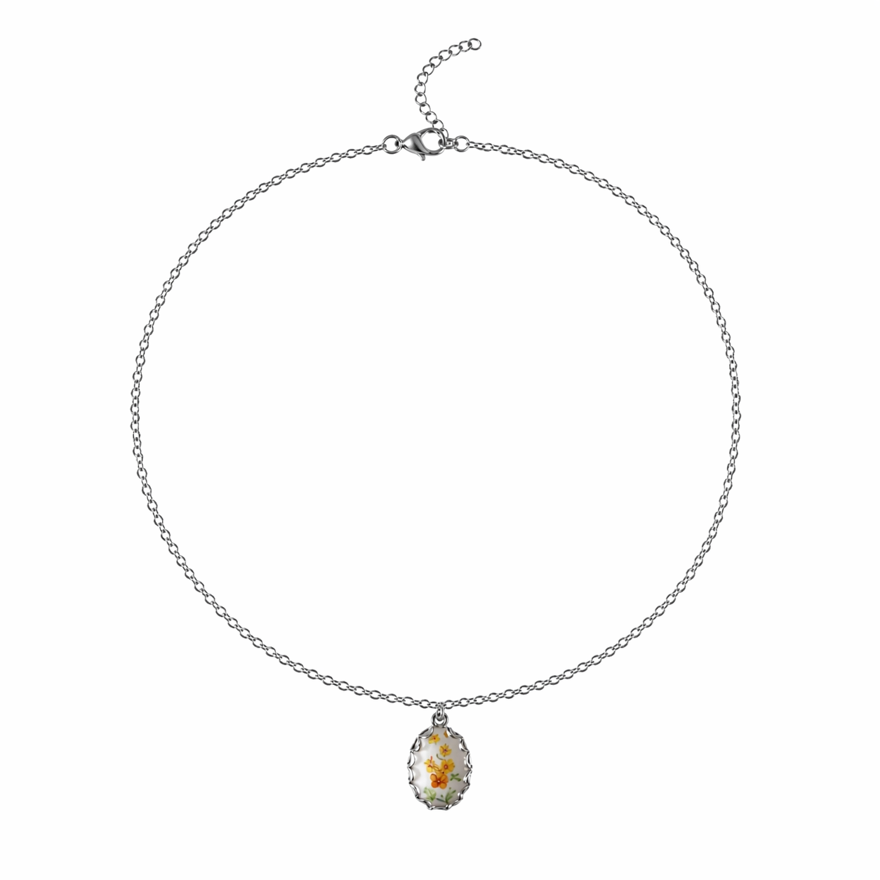Fleur d’Or Keepsake Necklace