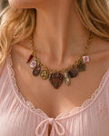 Midnight Keepsake Charm Necklace