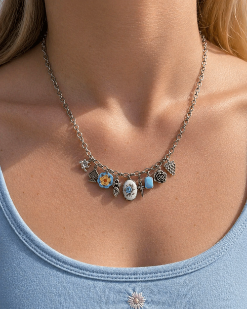 Aveline Charm Necklace