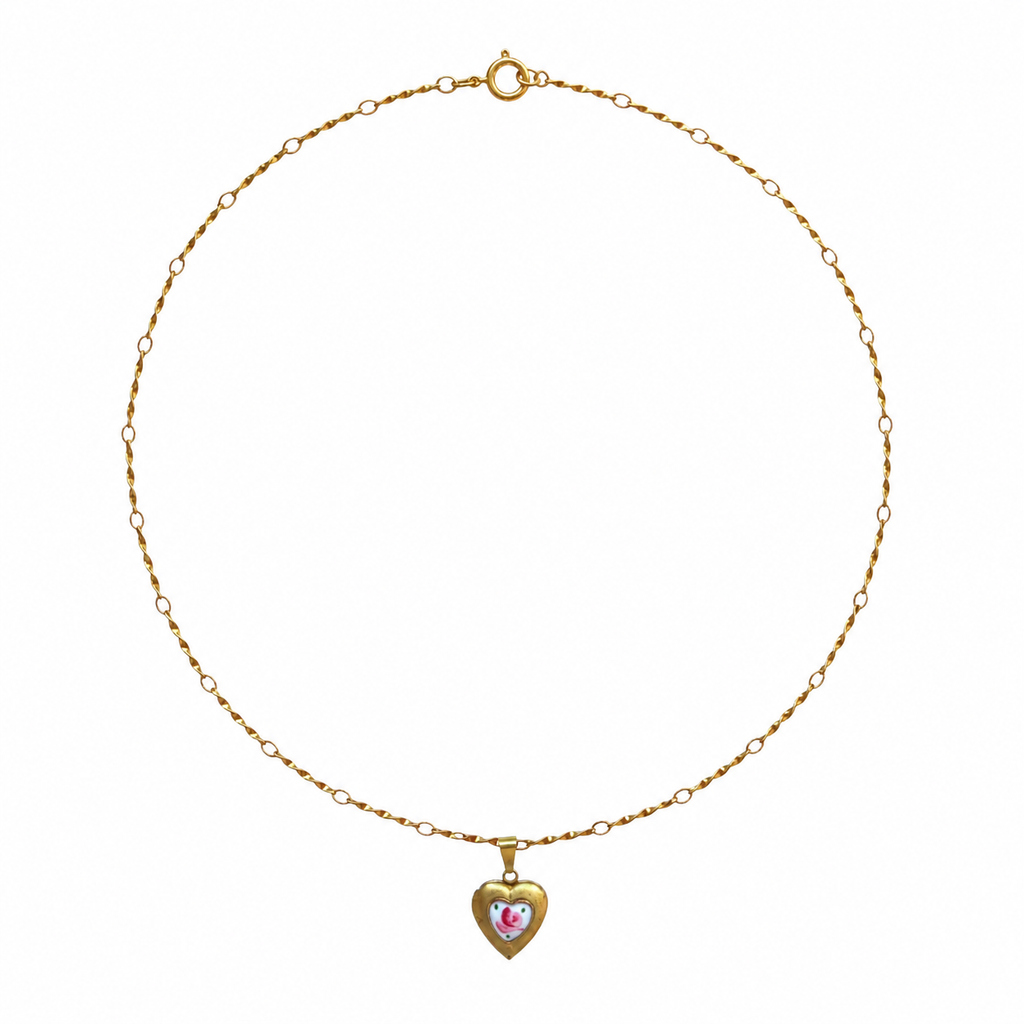 Maison Rose Heart Necklace