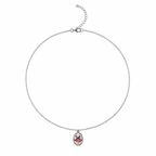 Rosé Jardin Mini Necklace