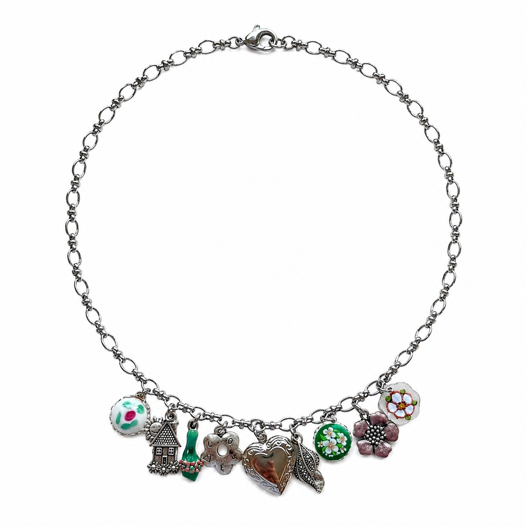 Lucette Garden Charm Necklace