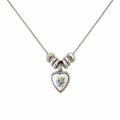 Colette Fleur Heart Necklace