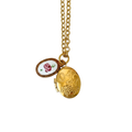 Cora Keepsake Locket Necklace