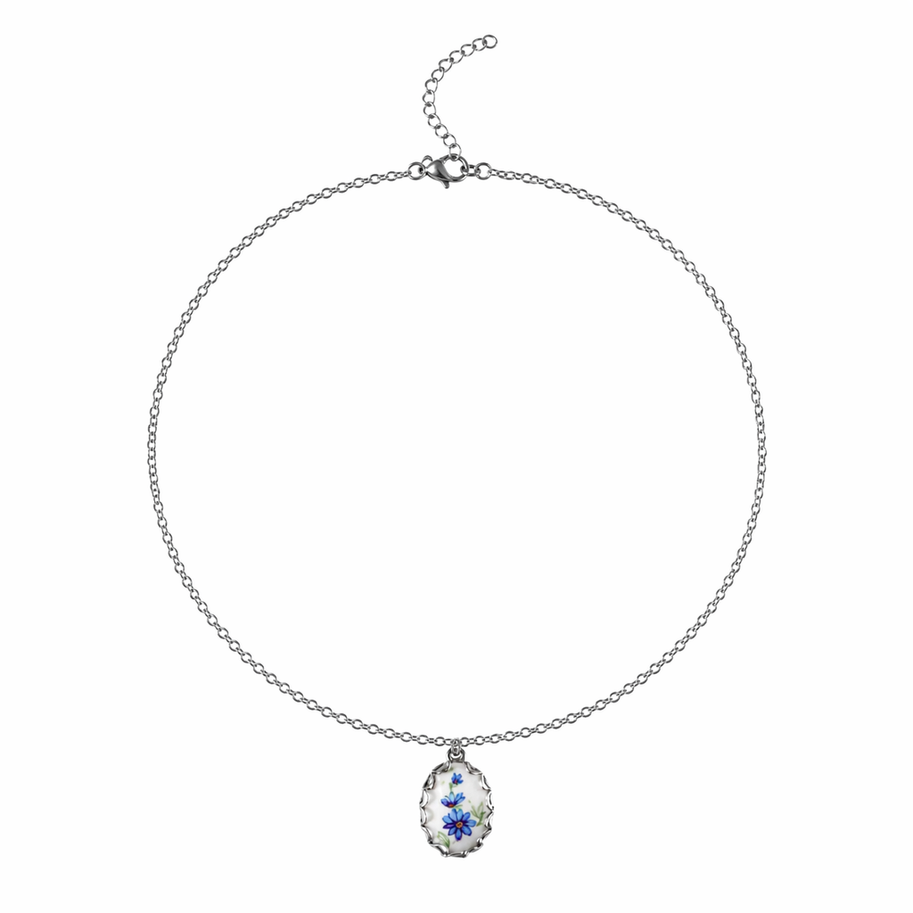 Bleu Jardin Keepsake Necklace