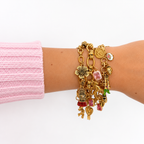 Create Your Own Gold Charm Bracelet