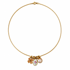 Rosé Garden Charm Necklace