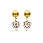 Cœur de Porcelaine Earrings
