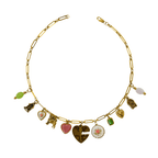 Cœur Serré Charm Necklace