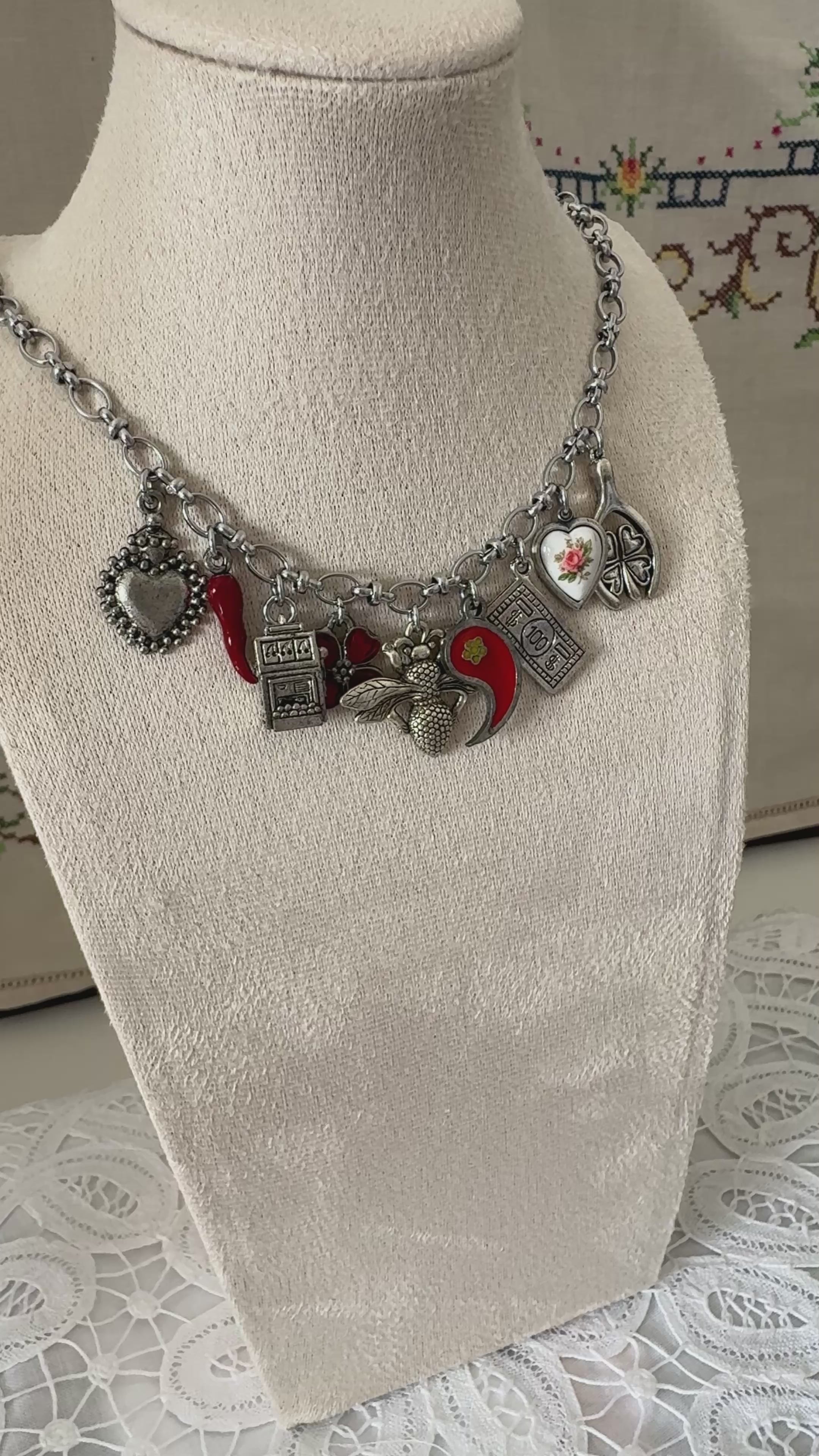 Fortuna Relic Charm Necklace