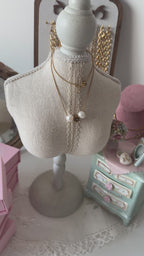 Valentina Pearl Fleur Necklace