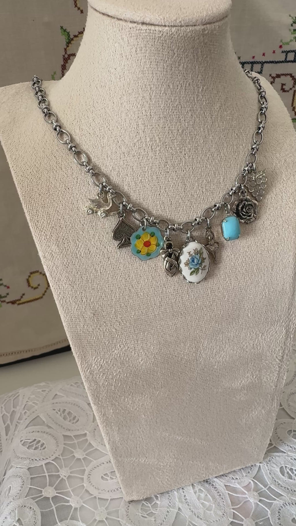 Aveline Charm Necklace