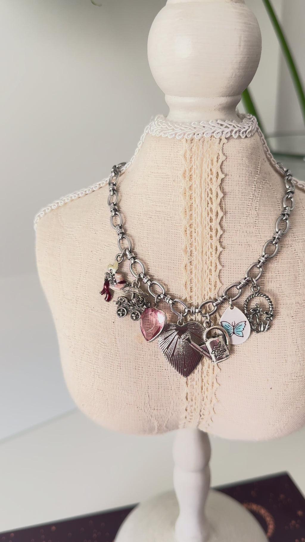 Create Your Own Silver Charm Necklace