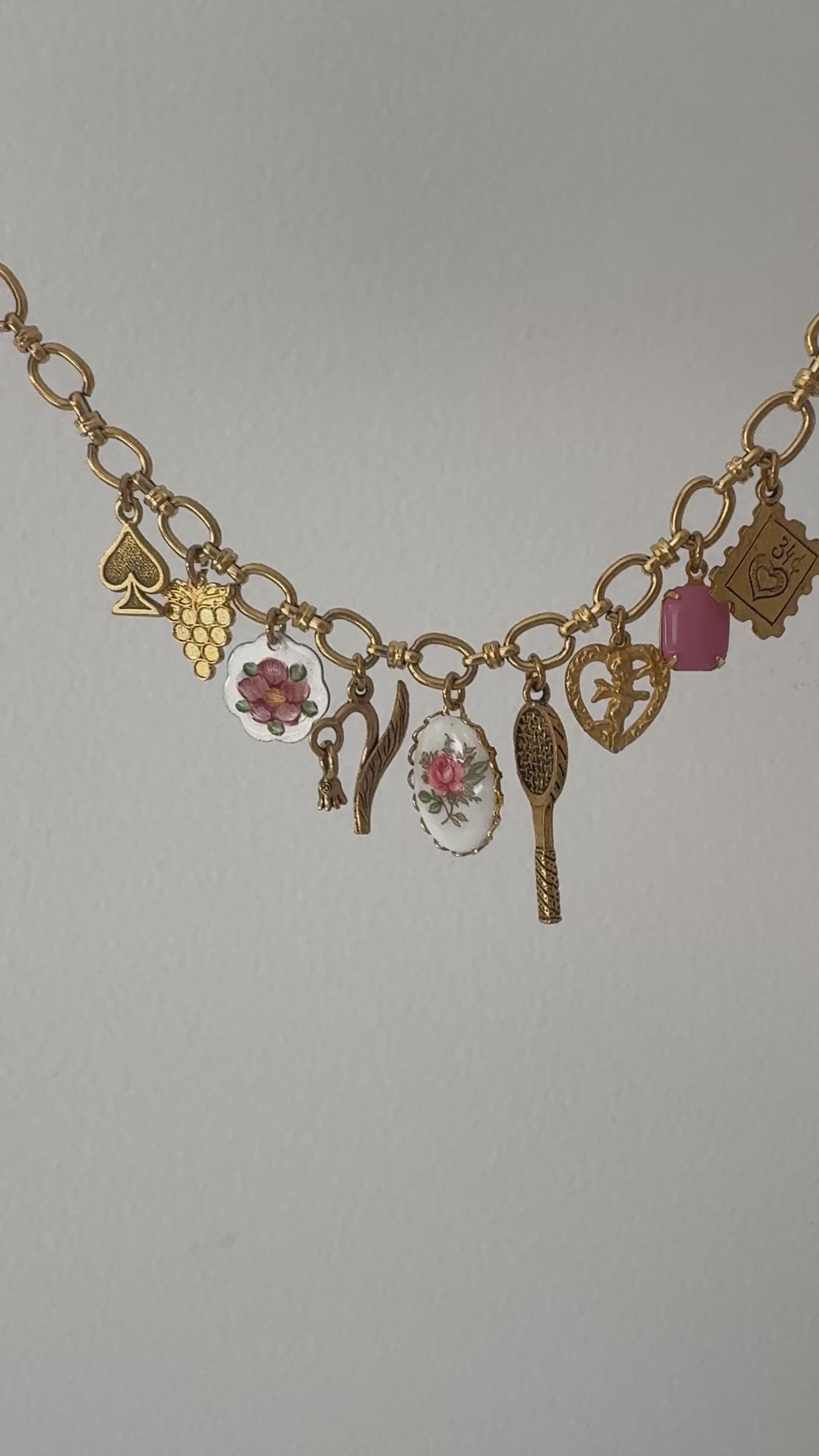The Agnes Heirloom Story Charm Necklace