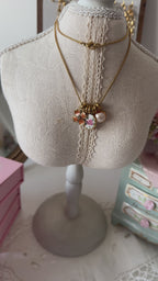 Rosé Garden Charm Necklace