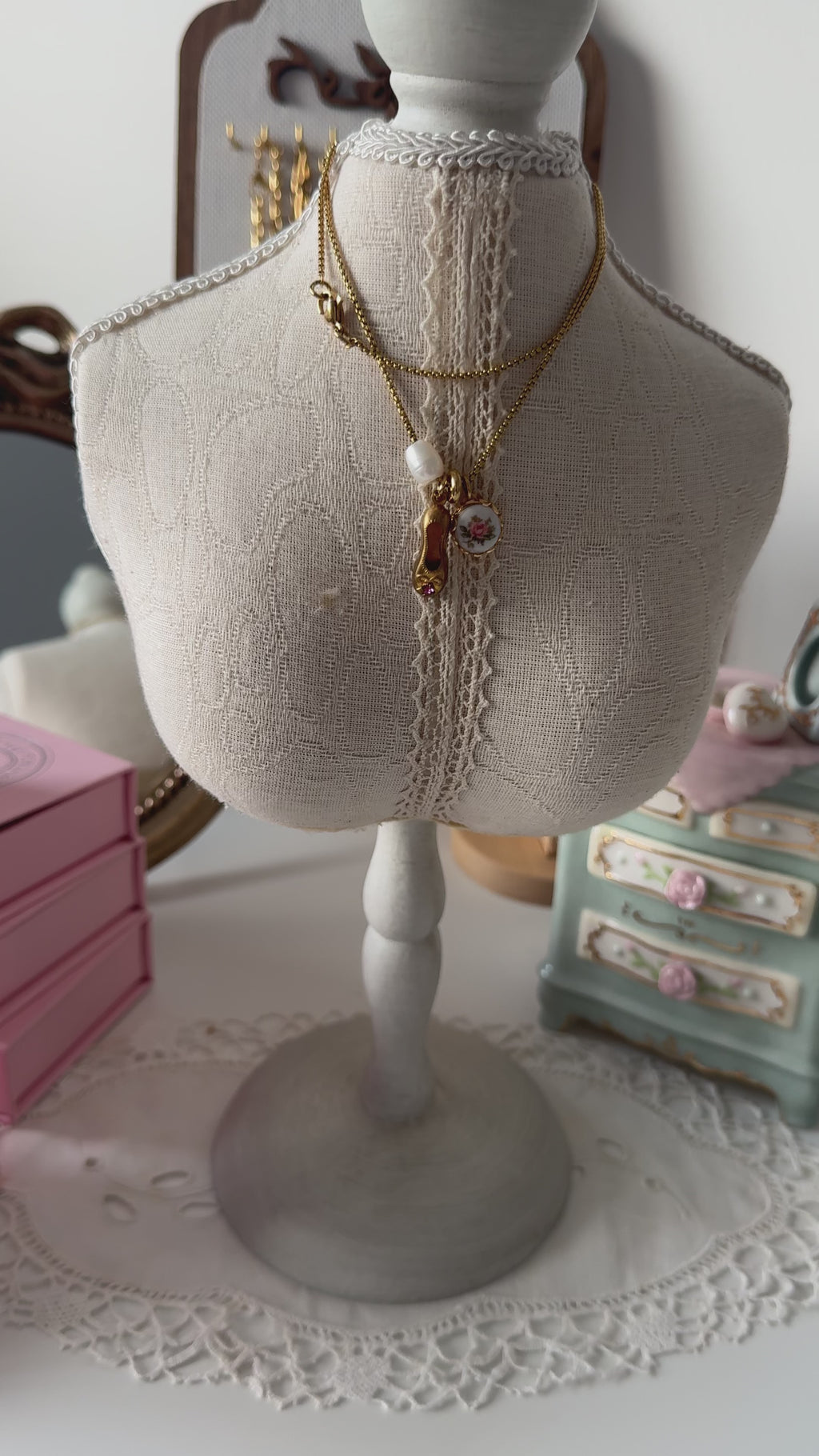 Belle Époque Charm Necklace