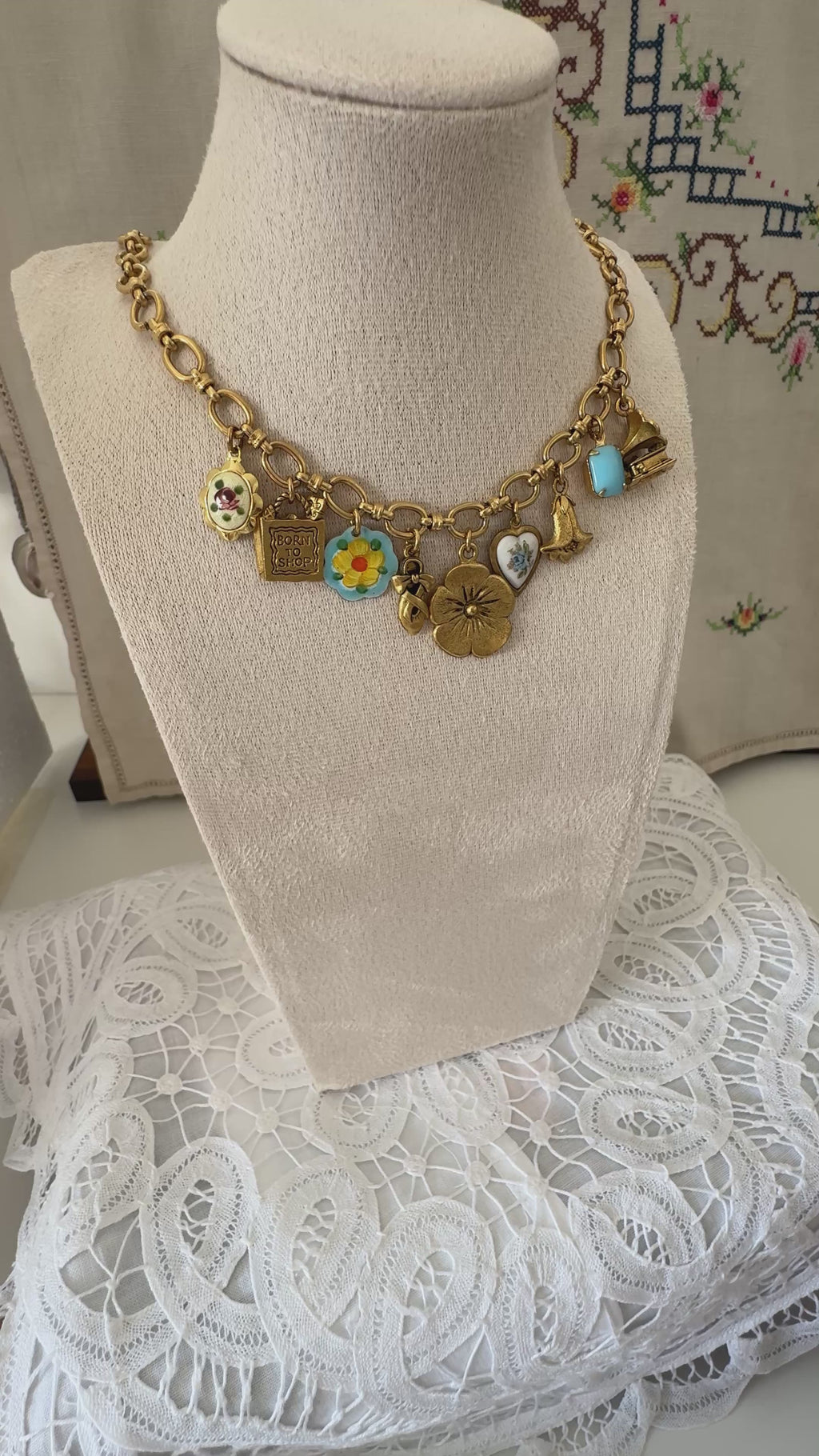 Manon Keepsake Charm Necklace