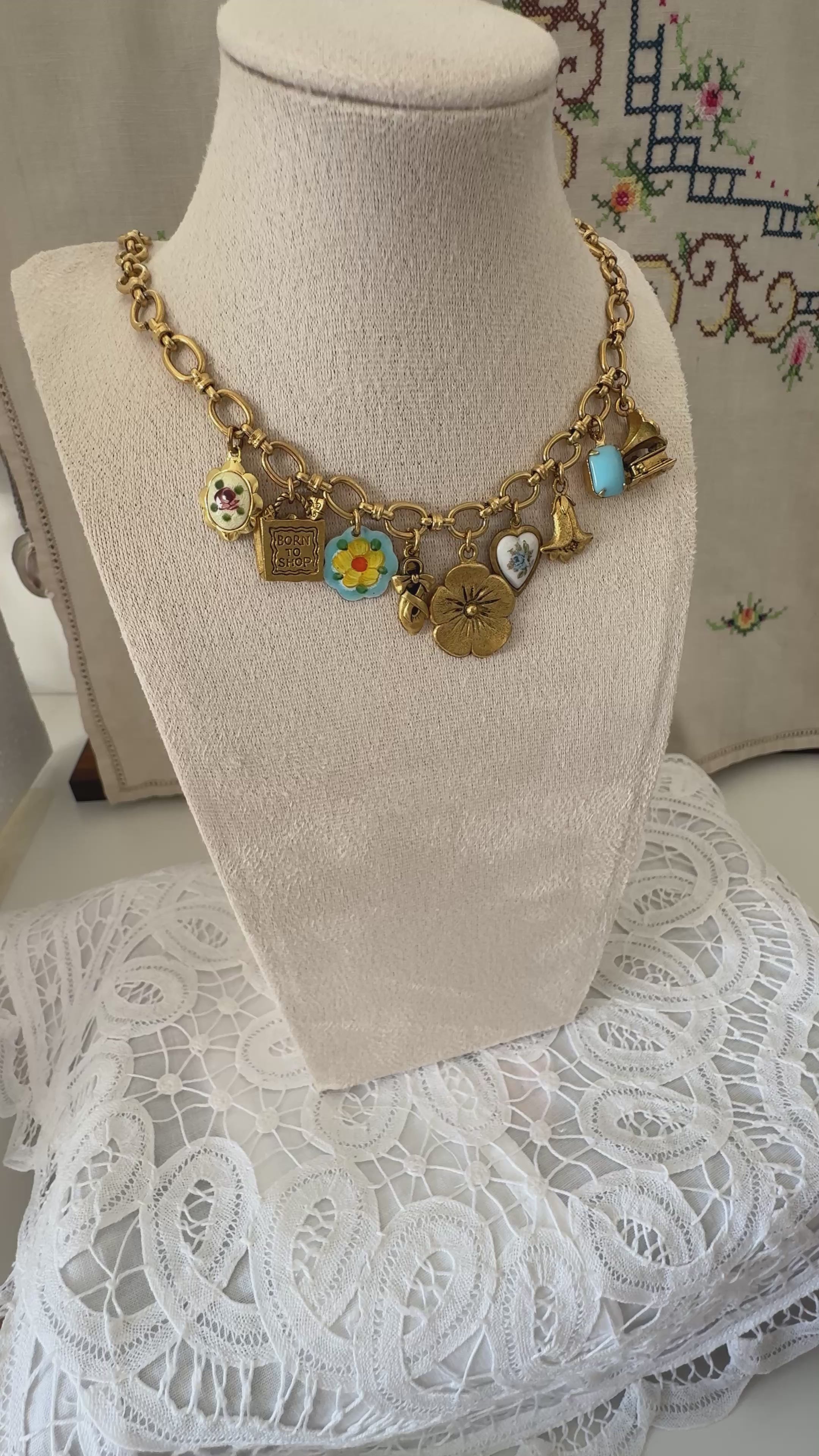 Manon Keepsake Charm Necklace